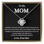 My Mom| Hope Someday - Love Knot Necklace